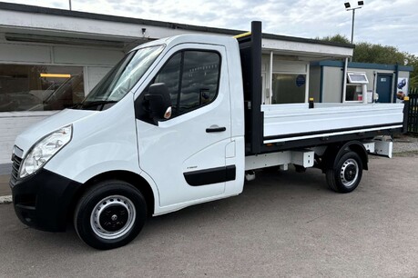 Vauxhall Movano 3500 L2 125 ps Cdti Dropside Truck with Air Con - Direct from MOD 1