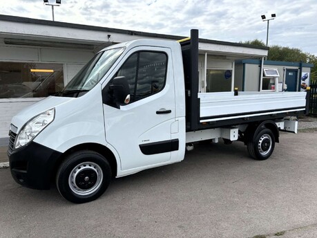 Vauxhall Movano 3500 L2 125 ps Cdti Dropside Truck with Air Con - Direct from MOD