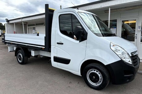 Vauxhall Movano 3500 L2 125 ps Cdti Dropside Truck with Air Con - Direct from MOD 4