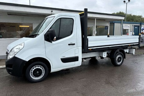 Vauxhall Movano 3500 L2 125 ps Cdti Dropside Truck with Air Con - Direct from MOD 1