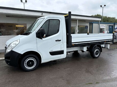 Vauxhall Movano 3500 L2 125 ps Cdti Dropside Truck with Air Con - Direct from MOD