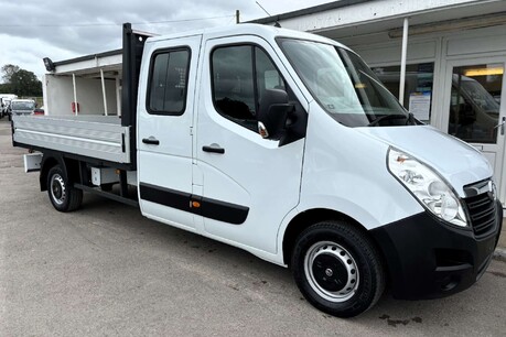 Vauxhall Movano F3500 L3 H1 Crew Cab 125 ps Dropside Truck - Air Con / 7 Seats 4