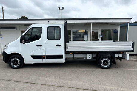 Vauxhall Movano F3500 L3 H1 Crew Cab 125 ps Dropside Truck - Air Con / 7 Seats 7