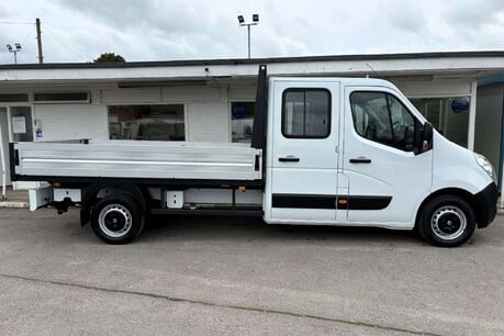 Vauxhall Movano F3500 L3 H1 Crew Cab 125 ps Dropside Truck - Air Con / 7 Seats 8