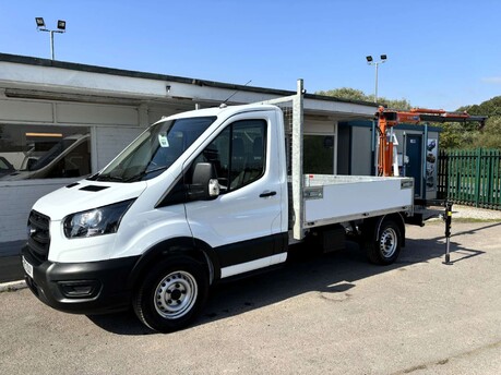 Ford Transit 350 L2 Srw 130 ps Dropside with PH180 Rear Mounted Crane