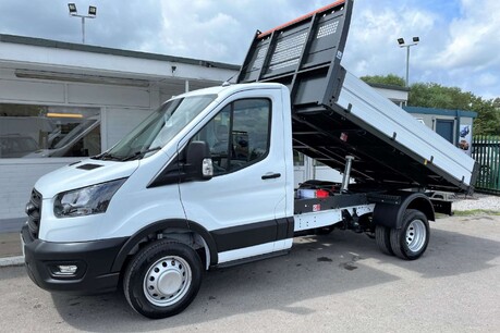 Ford Transit 350 Drw L2 Single Cab 170 ps Tipper Truck - Air Con - Tow Axle 1