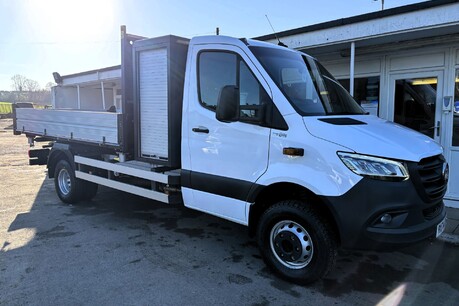 Mercedes-Benz Sprinter 516 Cdi Allrad 4x4 Toolbox 3- Way Tipper - Air Con / Diff Locks / Perm 4x4 5