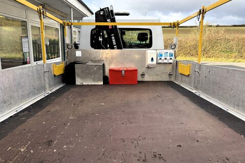 Vauxhall Movano L3H1 R3500 Dropside Truck with Hiab T-HIDUO 013 15