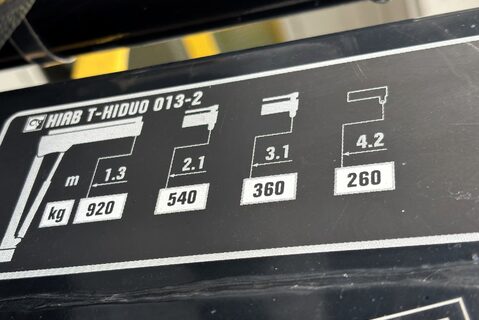 Vauxhall Movano L3H1 R3500 Dropside Truck with Hiab T-HIDUO 013 10