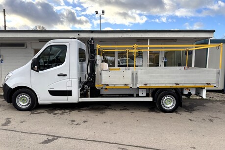 Vauxhall Movano L3H1 R3500 Dropside Truck with Hiab T-HIDUO 013 8