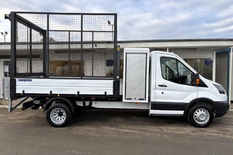 Ford Transit 350 Drw L3 130 ps Toolbox Cage Tipper with Tip Through Tail Lift 11