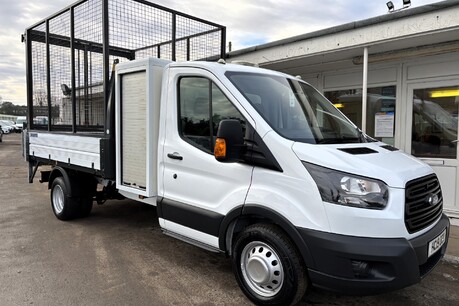 Ford Transit 350 Drw L3 130 ps Toolbox Cage Tipper with Tip Through Tail Lift 5