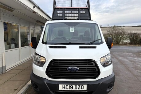 Ford Transit 350 Drw L3 130 ps Toolbox Cage Tipper with Tip Through Tail Lift 13