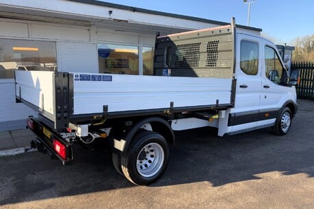 Ford Transit 350 Drw L3 130 ps Crew Cab 3-Way Tipper 3