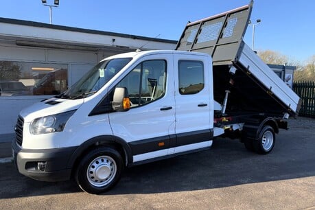 Ford Transit 350 Drw L3 130 ps Crew Cab 3-Way Tipper 1