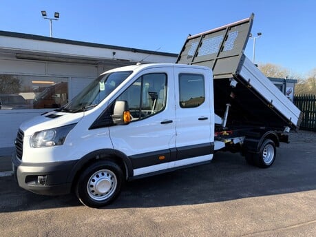 Ford Transit 350 Drw L3 130 ps Crew Cab 3-Way Tipper