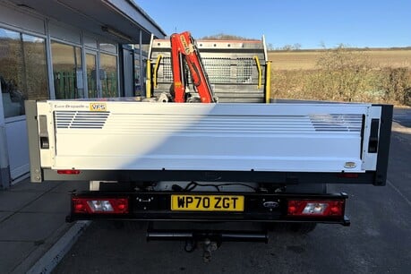 Ford Transit 350 Drw L3 130 ps Dropside Truck with Palfinger Crane 14