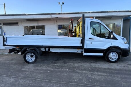 Ford Transit 350 Drw L3 130 ps Dropside Truck with Palfinger Crane 12