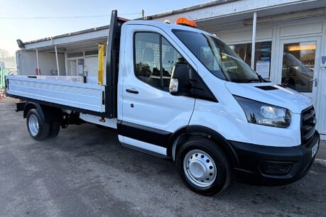 Ford Transit 350 Drw L3 130 ps Dropside Truck with Palfinger Crane 5