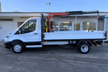 Ford Transit 350 Drw L3 130 ps Dropside Truck with Palfinger Crane 8