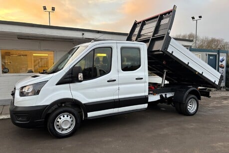 Ford Transit 350 Drw L3 170 ps Crew Cab Tipper - Tow Axle 1