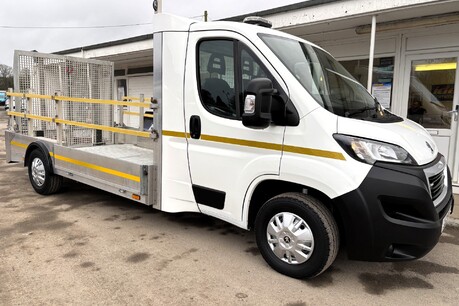 Peugeot Boxer 140 ps Plant & Go A-KFS Dropside Body with Ramp - Air Con 5