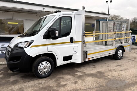 Peugeot Boxer 140 ps Plant & Go A-KFS Dropside Body with Ramp - Air Con 1