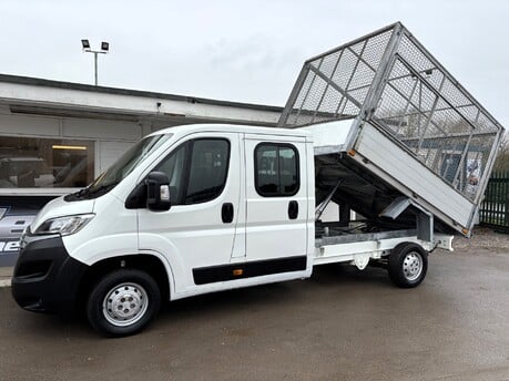 Citroen Relay 35 L3 Plus 165 ps BlueHDi Cage Tipper with Air Con