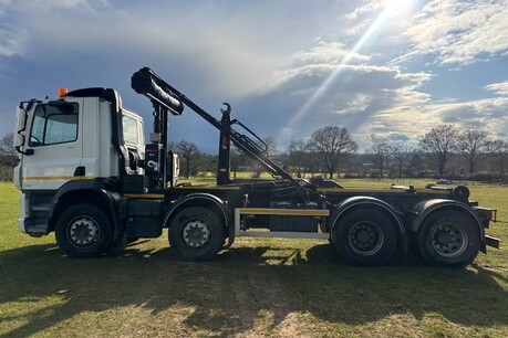 DAF CF 460 FAD Construction Hiab XR24S Multi Lift Hook Loader 8