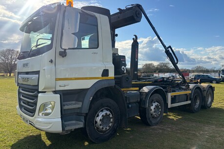 DAF CF 460 FAD Construction Hiab XR24S Multi Lift Hook Loader 1