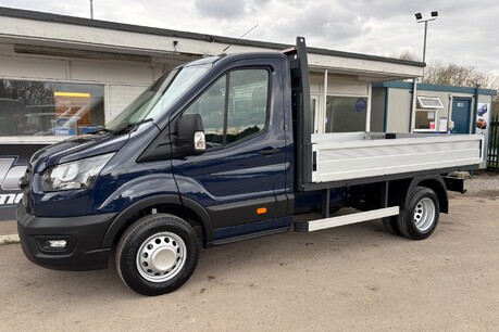 Ford Transit 500 Drw L2 170 ps Single Cab Dropside Truck - Sat Nav / Heated Seats 1