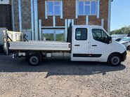 Vauxhall Movano F3500 L3 H1 Double Cab Dropside Truck with Tail Lift - Air Con 9