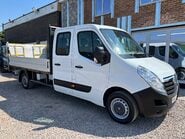 Vauxhall Movano F3500 L3 H1 Double Cab Dropside Truck with Tail Lift - Air Con 5