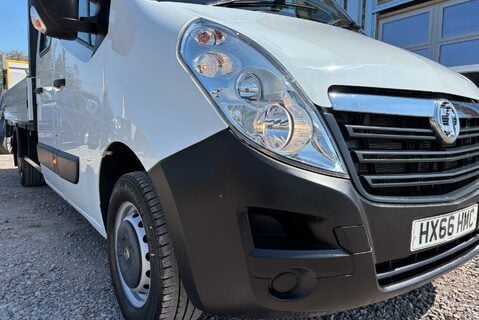 Vauxhall Movano F3500 L3 H1 Double Cab Dropside Truck with Tail Lift - Air Con 25