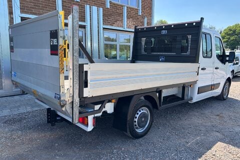 Vauxhall Movano F3500 L3 H1 Double Cab Dropside Truck with Tail Lift - Air Con 3