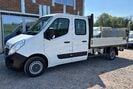 Vauxhall Movano F3500 L3 H1 Double Cab Dropside Truck with Tail Lift - Air Con