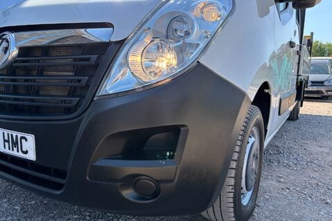 Vauxhall Movano F3500 L3 H1 Double Cab Dropside Truck with Tail Lift - Air Con 24