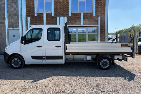 Vauxhall Movano F3500 L3 H1 Double Cab Dropside Truck with Tail Lift - Air Con 8