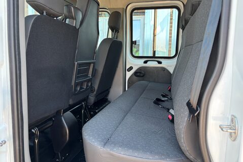 Vauxhall Movano F3500 L3 H1 Double Cab Dropside Truck with Tail Lift - Air Con 17