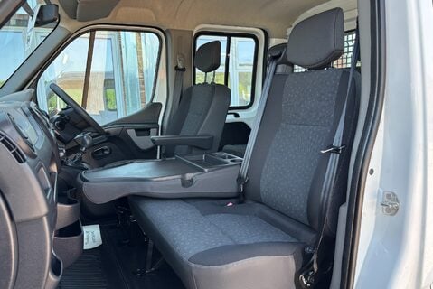 Vauxhall Movano F3500 L3 H1 Double Cab Dropside Truck with Tail Lift - Air Con 29