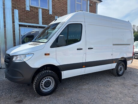 Mercedes-Benz Sprinter 316 Cdi L2 H2 4x4 Workshop Panel Van with Air Con / Sat Nav
