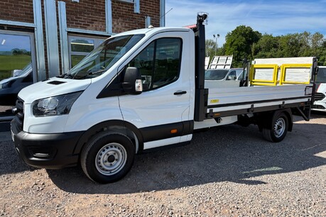 Ford Transit 350 Srw L3 130 ps Dropside Truck with Tail Lift & Air Con 1