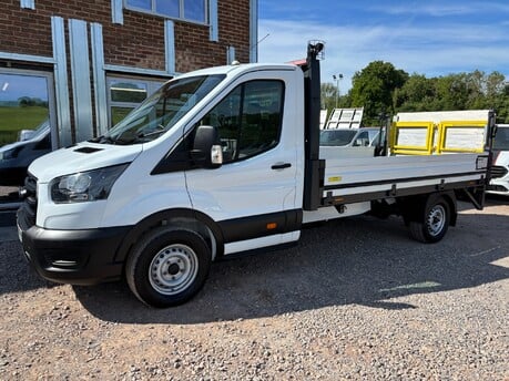 Ford Transit 350 Srw L3 130 ps Dropside Truck with Tail Lift & Air Con