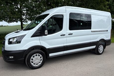 Ford Transit 350 L3 H2 130 ps Trend Double Cab in Van - Air Con 1