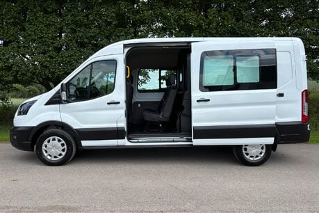 Ford Transit 350 L3 H2 130 ps Trend Double Cab in Van - Air Con 9
