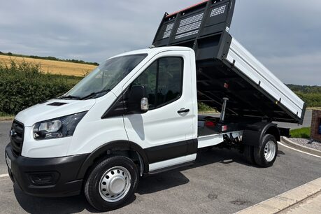 Ford Transit 350 Drw L2 170 ps Single Cab Tipper - 3.5t Towing Axle 1
