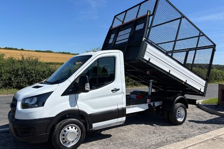 Ford Transit 350 Drw L2 130 ps Single Cab Caged Tipper 1