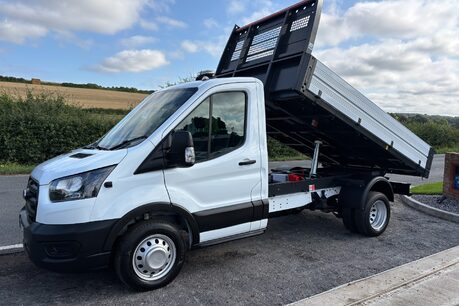 Ford Transit 350 Drw L2 130 ps Single Cab Tipper with Air Con & Camera 1