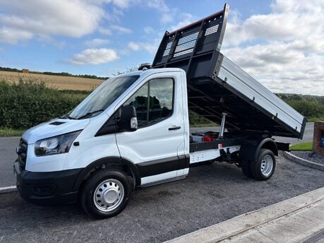 Ford Transit 350 Drw L2 130 ps Single Cab Tipper with Air Con & Camera