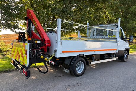 Iveco Daily 72C18 Dropside Truck with Palfinger PK3400 Crane 3